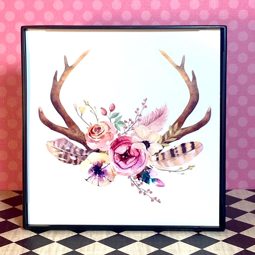 Boho Antler Decor